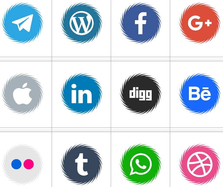 Icons Social Media 15